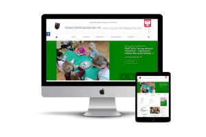 Zakończyliśmy realizację strony internetowej Szkoły Podstawowej nr 153 w Krakowie dla ZSO nr 8