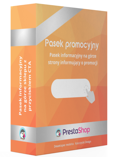 Moduł paska informacyjnego z CTA