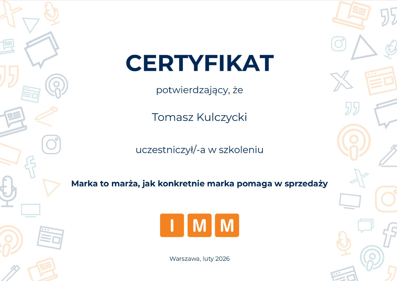 Certyfikat
